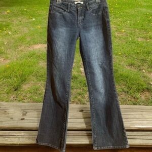 Fashion Bug Vintage Blue Denim Classic 5 Pocket Flare High Rise Mom Jean